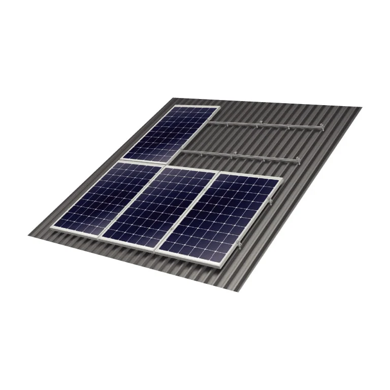On-roof-Trapeze-Proline Solar panel mounting rooftop structures - On roof Trapeze Proline