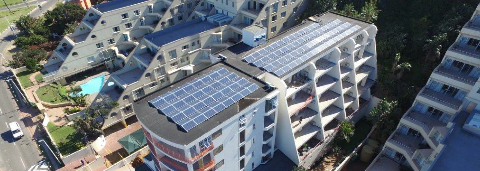 2 PROINSO's Solar PV installations on business buildings