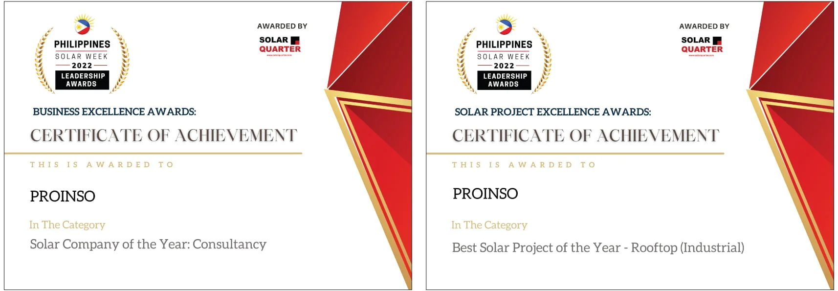 PROINSO-winner-of-the-‘Philippines-Solar-Week-Leadership-Awards-2022-certificates